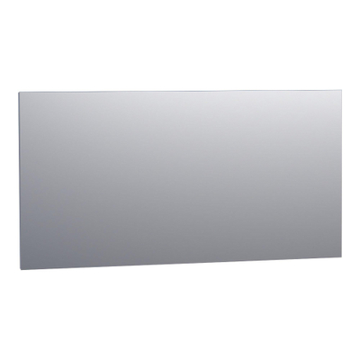 Saniclass Alu Miroir 139x70x2.5cm rectangulaire sans éclairage aluminium