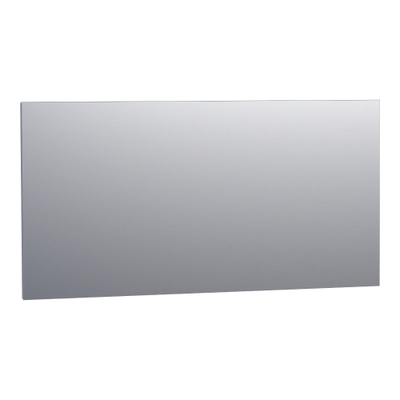 Saniclass Alu Spiegel - 140x70cm - zonder verlichting - rechthoek - aluminium
