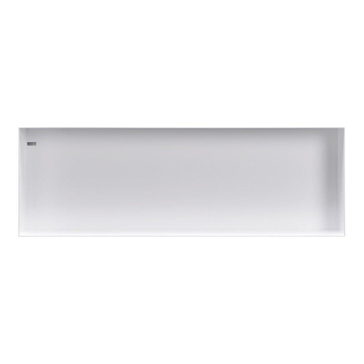 Looox Colour BoX niche encastrée - 90x30x10cm - Acier inoxydable blanc mat