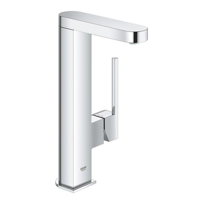 GROHE Plus robinet de lavabo économique L-size avec corps lisse avec bonde push-open avec bec extractible chrome