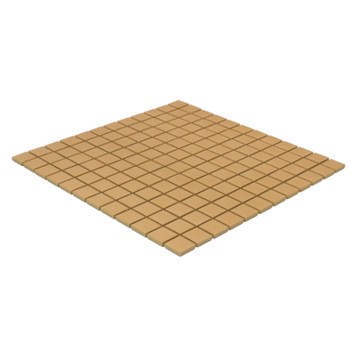 The Mosaic Factory Patterns mozaïektegel - 30x30cm - 6mm - vierkant - R11 - mat tuscany gold (goud)