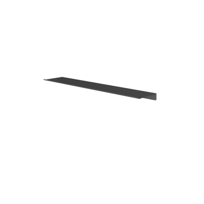 Hotbath &MORE Planchet - 60cm - inclusief bevestigings rails - PVD - geborsteld zwart