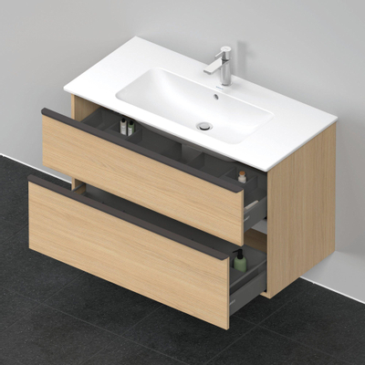 Duravit D-neo Meuble sous vasque 101x46.2x62.5cm 1 tiroir Chêne naturel mat