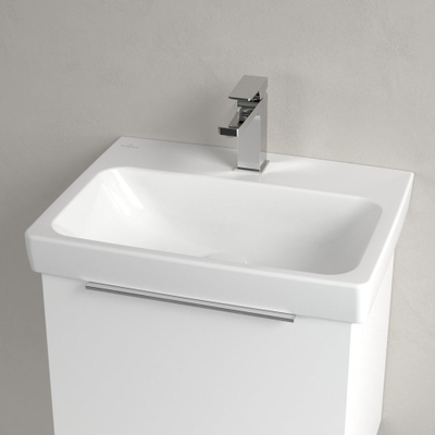 Villeroy & Boch Architectura Wastafel - 42x55cm - met kraangat - White Alpine (glans wit)