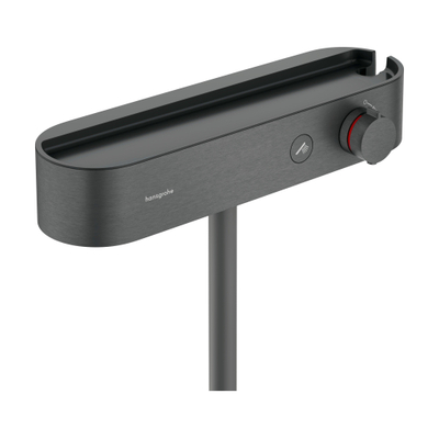 Hansgrohe Tablet Select dthrm 400 opbouw Brushed Black Chrome