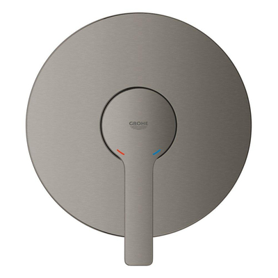 Grohe Lineare New Inbouwthermostaat - 1 knop - brushed hard graphite