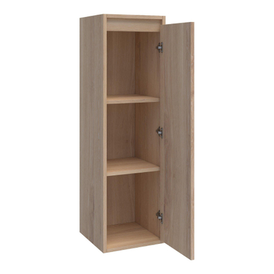 BRAUER Natural Wood Nexxt Armoire colonne 35x120cm gauche Smoked Oak brossé