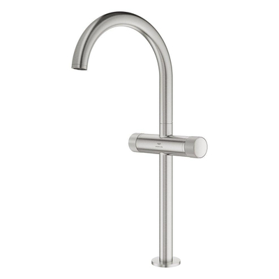 Grohe Atrio private collection XL-size wastafelmengkraan m/grepen supersteel