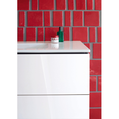 Duravit Me by starck lavabo 83x40cm 1 trou de robinet trop-plein blanc