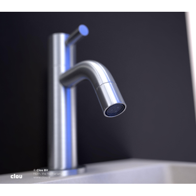 Clou Freddo 2 robinet lave-mains - version haute 19cm - inox brossé