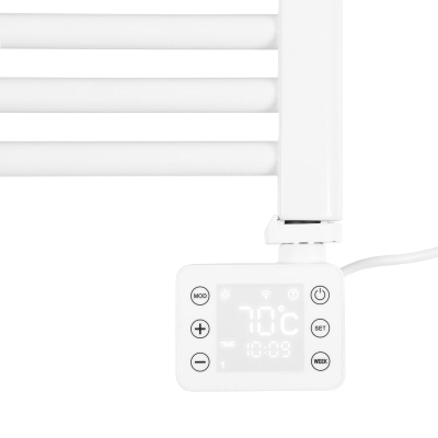 Eurom Sani-Towel Sèche serviettes électrique 130x50cm - 1000watt - wifi - blanc brillant