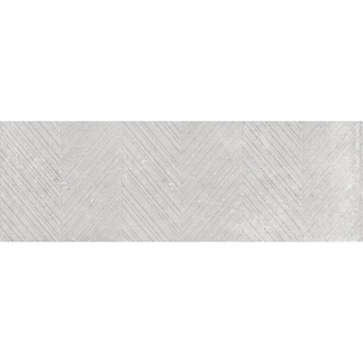 Terravito Calvero wandtegel - 30x90cm - 8.7mm - Rechthoek - gerectificeerd - Betonlook - mat grijs - Pearl