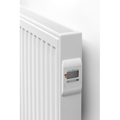 Vasco E panel h rb radiateur électrique Design 60x60cm 750watt Acier Traffic White