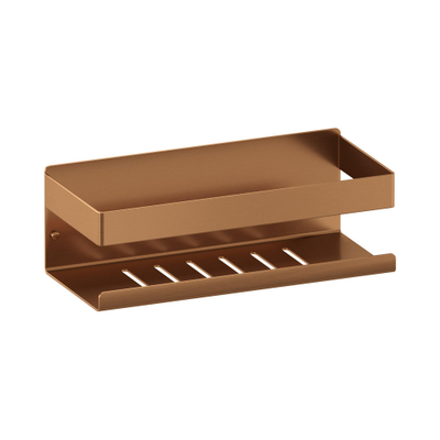 Brauer doucherek - 23x8cm - Koper geborsteld