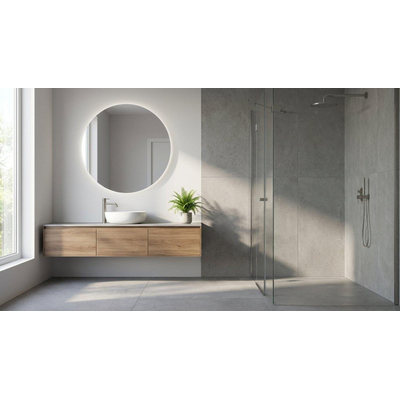 ÉCHANTILLON Terravito Cosano Carrelage sol et mur - 60x120cm - rectifié - gris foncé mat