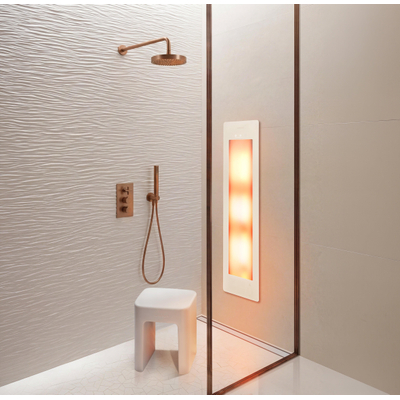 Sunshower Sunseat Douchekruk - 37x37x53.5cm - 120kg draagkracht - zand wit