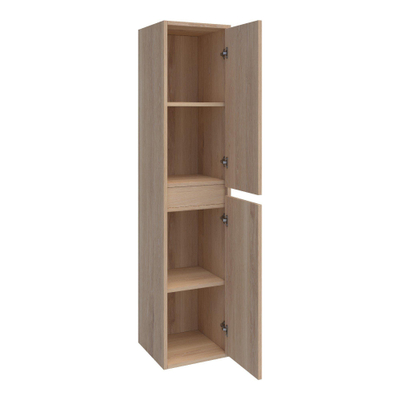 BRAUER Natural Wood Nexxt Armoire colonne 40x160cm Smoked Oak brossé