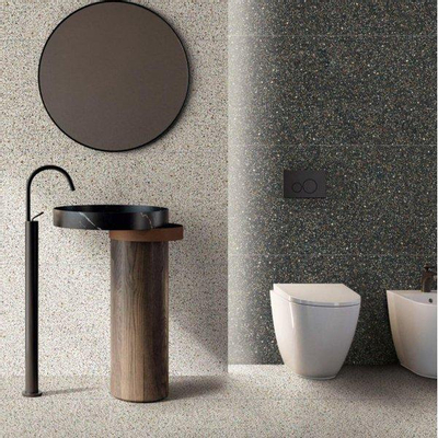 SAMPLE Abk Imoker Blend Carrelage de sol et mural 90x90cm 9mm rectifié R10 grès cérame Dots Multi white