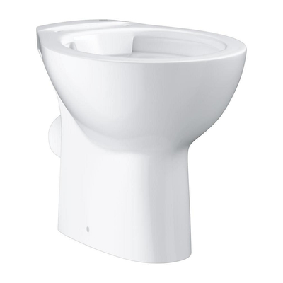 Grohe Bau Closetpot - diepspoel - spoelrandloos - PK - 35.6x51.5cm - 6/3 liter - wit