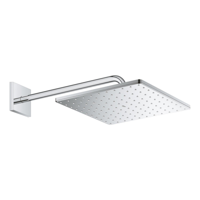 Grohe Rainshower Mono 310 Cube Hoofddouche - 31x 31cm - 1 straalsoort - wandarm 42.2cm - chroom
