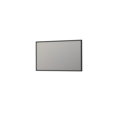 Ink spiegels miroir sp18 rectangle dans un cadre en acier 80x140cm noir mat