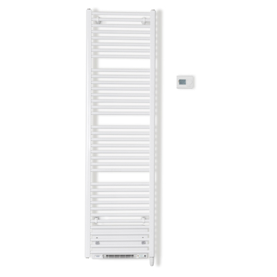 Stelrad Dahlia E-Vento radiateur électrique - 120x60cm - 1650 watts - avec soufflerie - blanc brillant