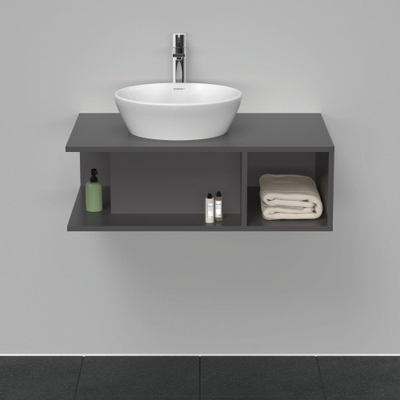 Duravit D-neo Meuble sous vasque 80x55x26cm Graphite mat