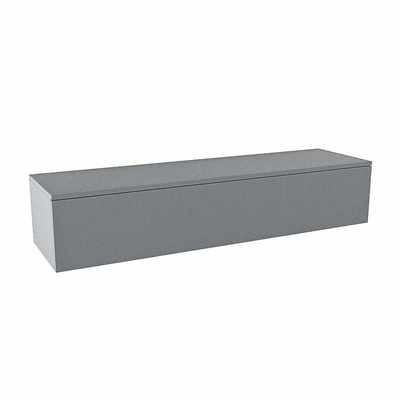 Mondiaz ALAN MODULE Wastafelonderkast - 150x41x30cm - 1 lade - push to open - Plata