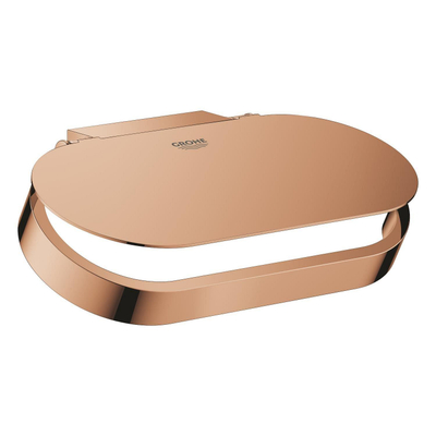 Grohe Selection Closetrolhouder met deksel - warm sunset (koper)