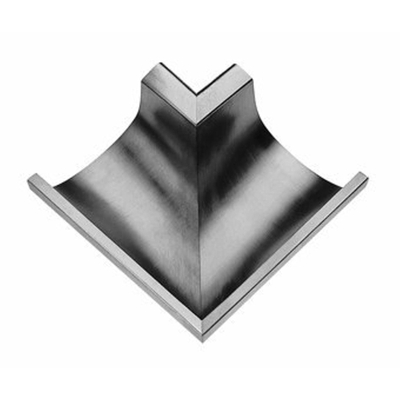 Rheinzink Pièce d'angle intérieur en zinc m30 300x300x0,8mm