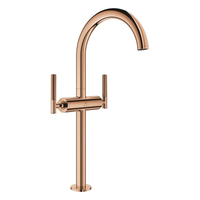 Grohe Atrio private collection XL-size wastafelmengkraan z/grepen warm sunset