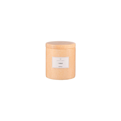 Blomus FRABLI Bougie parfumée - travertin - S - Indian Tan