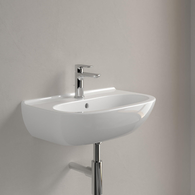 Villeroy & Boch O.novo Compact Lavabo 55x37cm avec trop plein et trou pour robinetterie Blanc