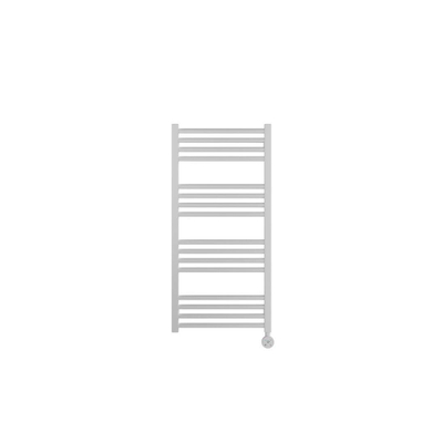 Crosswater MPRO Radiateur sèche-serviettes électrique - 90x43cm - 400 Watt - droite - blanc mat