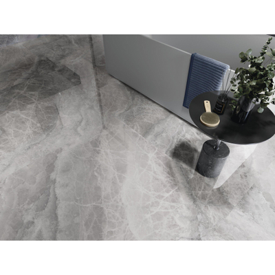 SAMPLE Terravito Harmono Keramische wand- en vloertegel - 120x120cm - 10.2mm - Grey