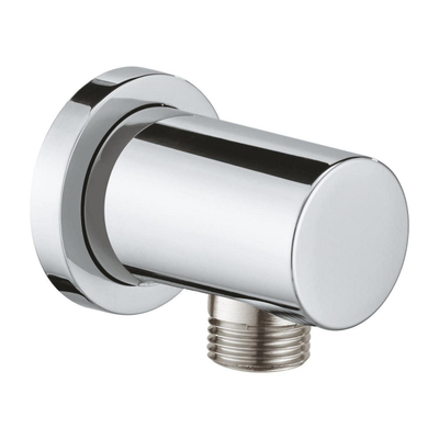 Grohe Rainshower Wandaansluitbocht - ronde rozet - chroom