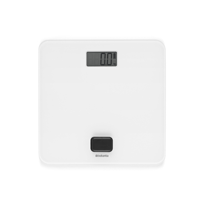 Brabantia ReNew Pèse-personne - jusqu'à 150kg - dynamo - blanc