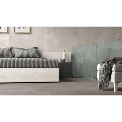 ÉCHANTILLON Porcelaingres Urban Great Carreau de sol et de mur 100x100cm 6mm rectifié R10 porcellanato Gris