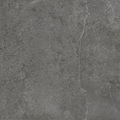 Baldocer Ceramica Carrelage sol et mural Nover Steel Zermatt Carrelage aspect marbre 80x80cm rectifié Gris foncé mat