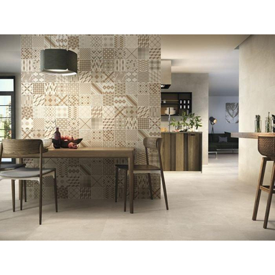 Baldocer Ceramica Arkety carrelage mural - 30x60cm - 10mm - rectifié - aspect béton - Bone mat