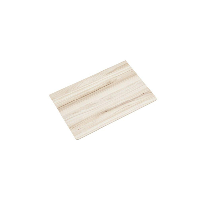 Saniclass Tops Topblad - 60x1.2x46cm - afgeronde hoeken - licht eiken