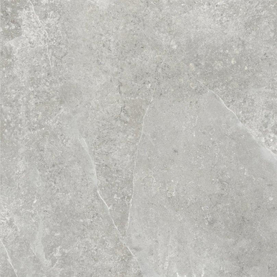 Baldocer Ceramica Zermatt wand- en vloertegel - 80x80cm - 10.5mm - Vierkant - gerectificeerd - Marmerlook - Grijs mat