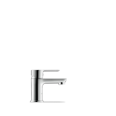 Duravit A.1 1 greeps wastafelmengkraan - 137x43x125mm - hoogglans chroom
