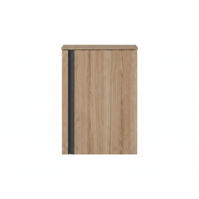 Saniclass Chaci Fonteinonderkast - 40x55cm - 1 deur - met topblad - warm eiken