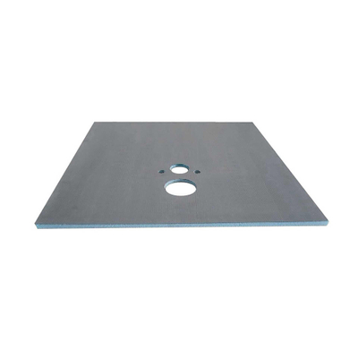 Aloni WC Bouw/Isolatieplaat voor inbouwreservoir - 120x130x2cm - waterdicht - V-Board Xps - grijs