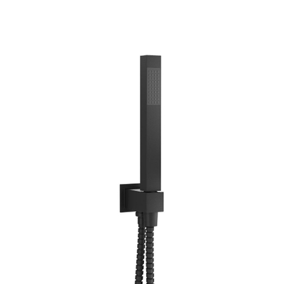 Crosswater Square Designer handdoucheset - vierkant - mat zwart