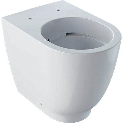 Geberit Acanto cuvette de toilette surélevée, affleurante, dos au mur 35x51cm blanc
