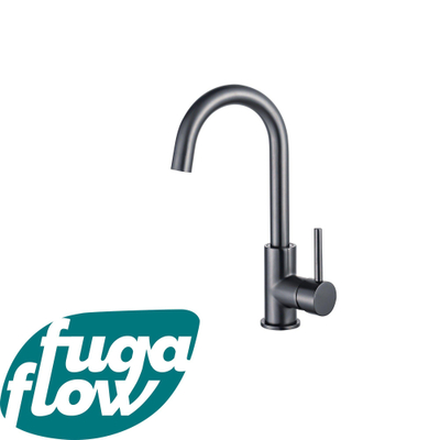 FugaFlow Eccelente Sobrado Badkamer keukenkraan - draaibare uitloop - PVD - gunmetal - Black Friday -