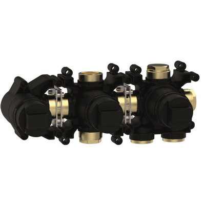 Crosswater MODULE MPRO Douchekraan - inbouwdeel - 2 functies - handdoucheset - geborsteld brons