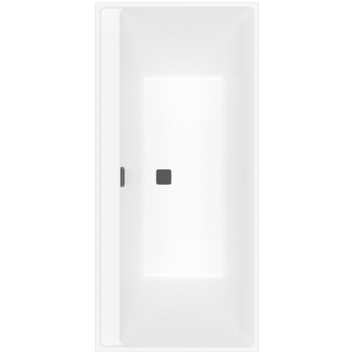 Villeroy & Boch Collaro bad rechthoek - 160x75cm - met badwaste - Stone White (mat wit)